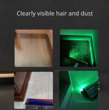 Vacuum cleaner Green light