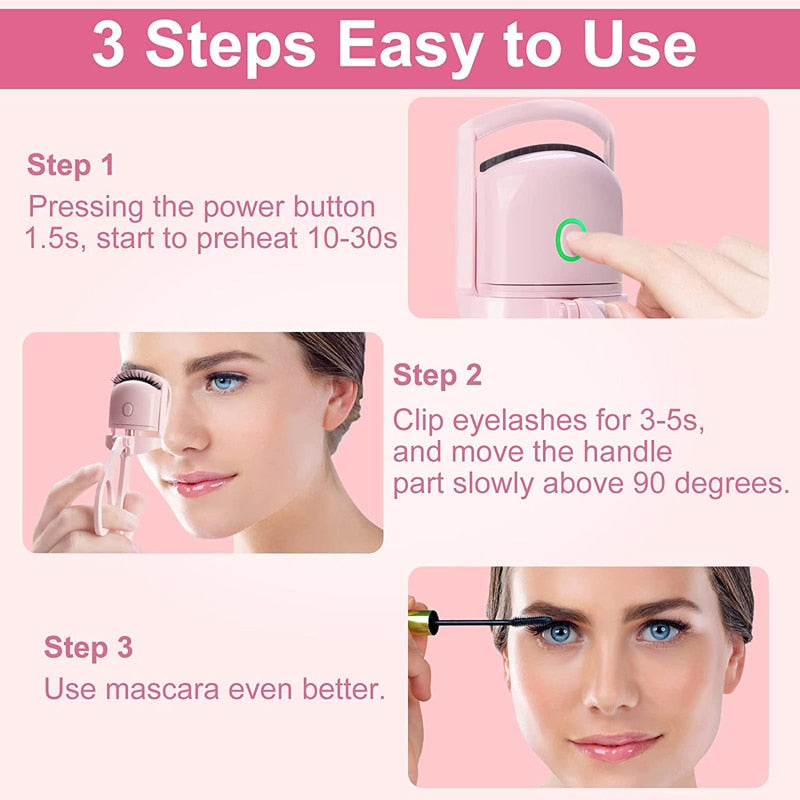 Heated Eyelash Curler - Perfect Lashes